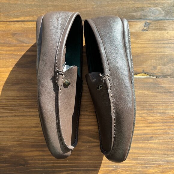 Florsheim Loafers Size 11.5 Mens Grafton Brown Leather Driver Slip On Shoes NIB main image 7